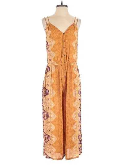 Pre-owned Xhilaration Jumpsuit In Orange