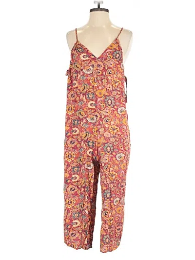 Pre-owned Xhilaration Jumpsuit In Red