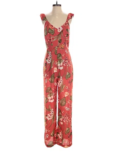 Pre-owned Xhilaration Jumpsuit In Red