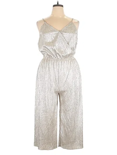Pre-owned Xhilaration Jumpsuit In Silver