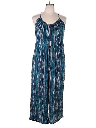 Pre-owned Xhilaration Jumpsuit In Teal
