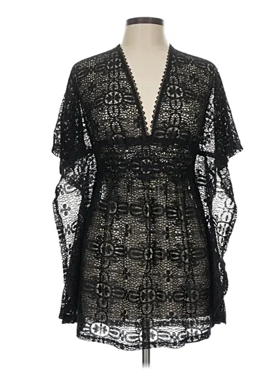 Pre-owned Xhilaration Kimono In Black