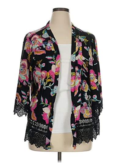Pre-owned Xhilaration Kimono In Black