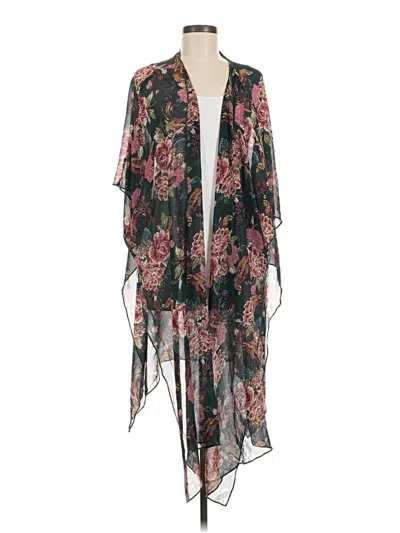Pre-owned Xhilaration Kimono In Black