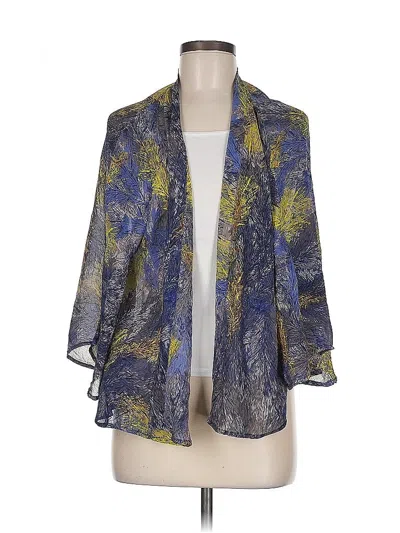 Pre-owned Xhilaration Kimono In Blue