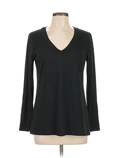 Pre-owned Xhilaration Long Sleeve T-shirt In Black