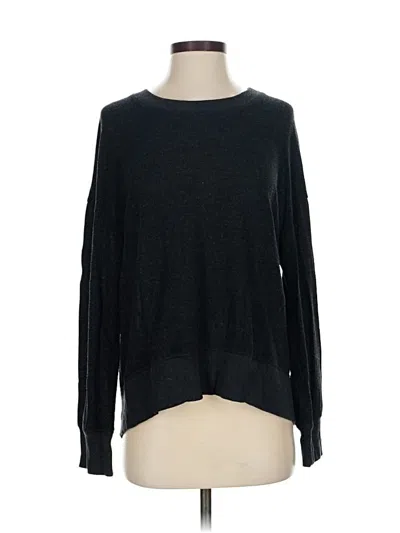 Pre-owned Xhilaration Long Sleeve T-shirt In Black