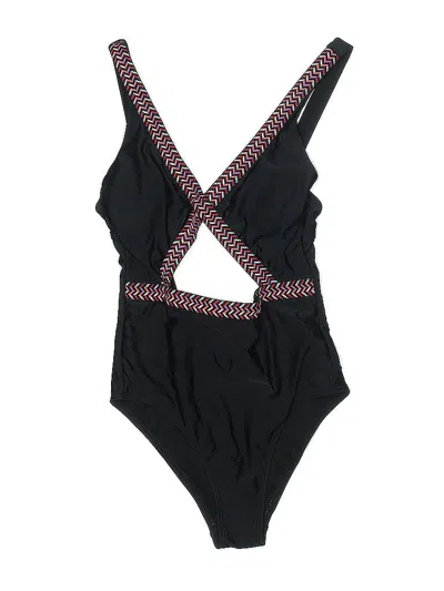 Pre-owned Xhilaration One Piece Swimsuit In Black