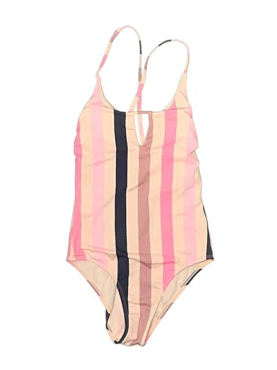 Pre-owned Xhilaration One Piece Swimsuit In Pink
