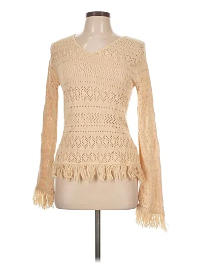 Pre-owned Xhilaration Pullover Sweater In Brown