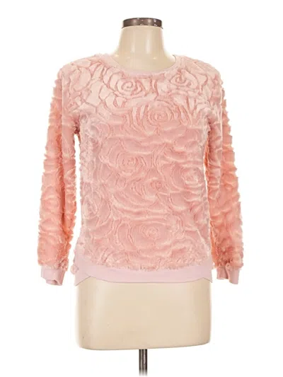 Pre-owned Xhilaration Pullover Sweater In Pink