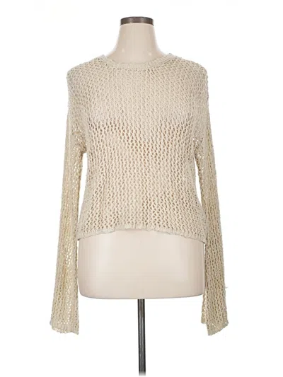 Pre-owned Xhilaration Pullover Sweater In White