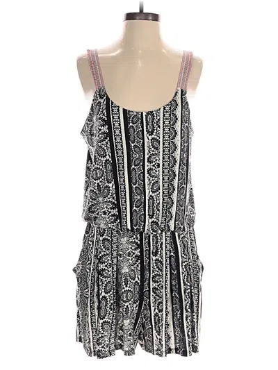 Pre-owned Xhilaration Romper In Black