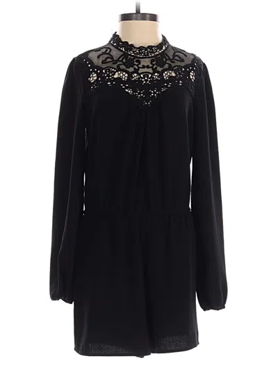 Pre-owned Xhilaration Romper In Black