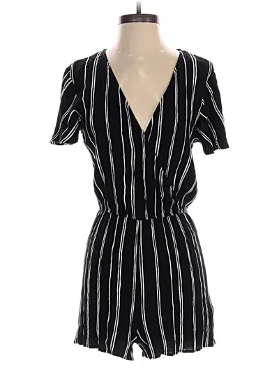 Pre-owned Xhilaration Romper In Black