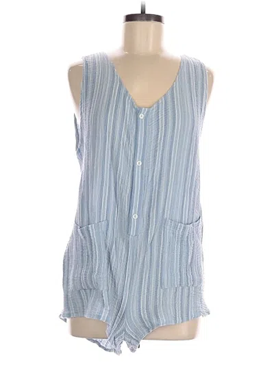 Pre-owned Xhilaration Romper In Blue