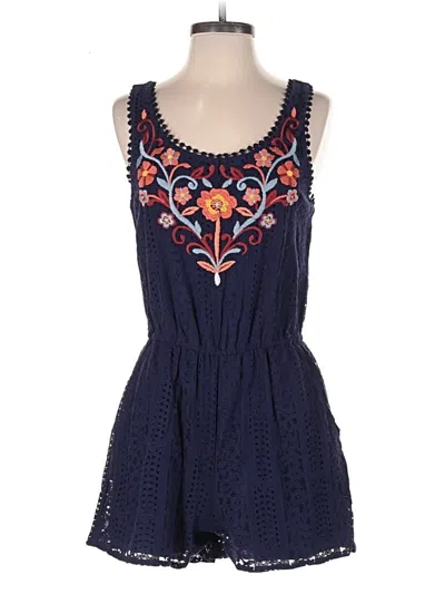 Pre-owned Xhilaration Romper In Purple