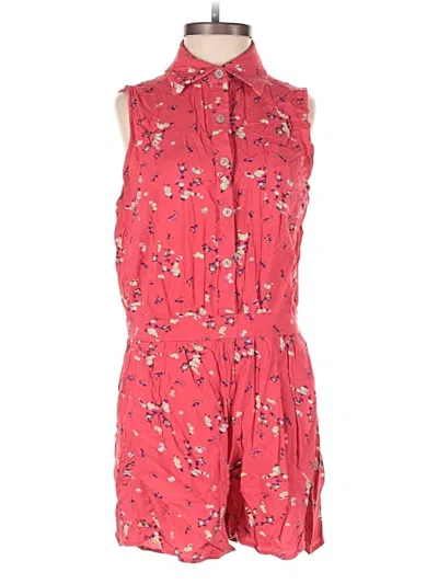 Pre-owned Xhilaration Romper In Red