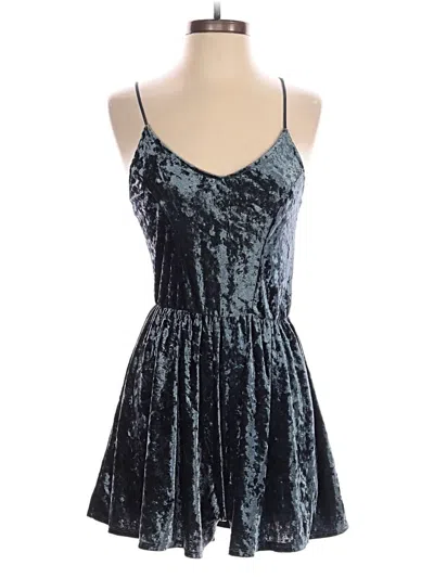 Pre-owned Xhilaration Romper In Teal