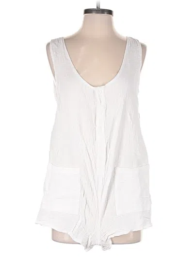 Pre-owned Xhilaration Romper In White