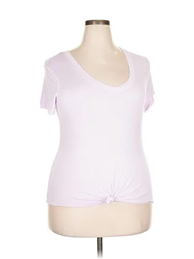 Pre-owned Xhilaration Short Sleeve T-shirt In Purple