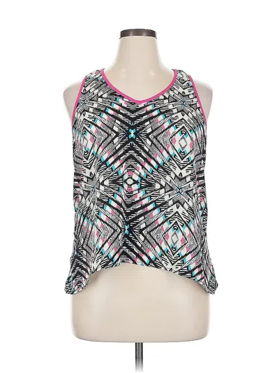 Pre-owned Xhilaration Sleeveless Blouse In Black
