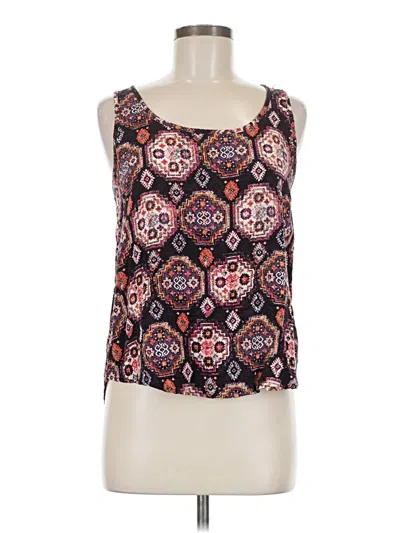 Pre-owned Xhilaration Sleeveless Blouse In Black