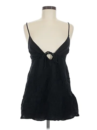 Pre-owned Xhilaration Sleeveless Blouse In Black