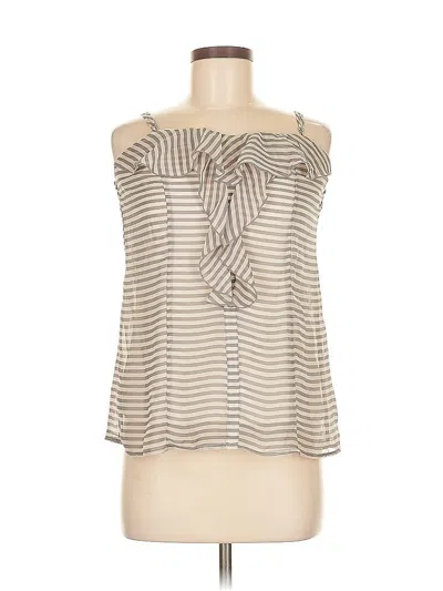 Pre-owned Xhilaration Sleeveless Blouse In Brown