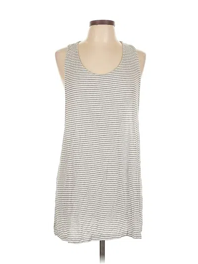 Pre-owned Xhilaration Sleeveless T-shirt In Silver