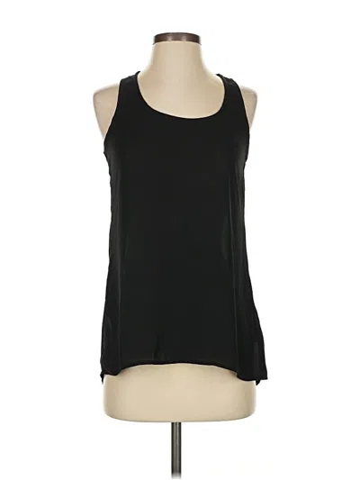 Pre-owned Xhilaration Sleeveless Top Black Halter Neckline Tops