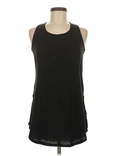 Pre-owned Xhilaration Sleeveless Top Black Halter Neckline Tops