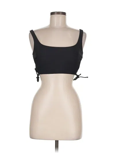 Pre-owned Xhilaration Sleeveless Top Black Square Neckline Tops