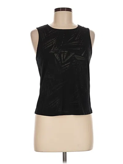 Pre-owned Xhilaration Sleeveless T-shirt In Black