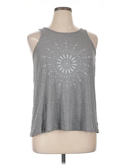 Pre-owned Xhilaration Sleeveless T-shirt In Gray