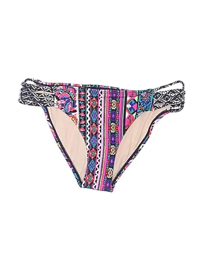Pre-owned Xhilaration Swimsuit Bottoms In Black
