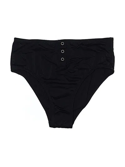 Pre-owned Xhilaration Swimsuit Bottoms In Black