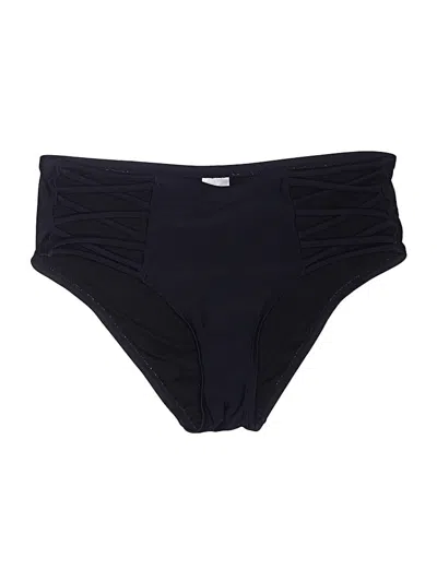 Pre-owned Xhilaration Swimsuit Bottoms In Black