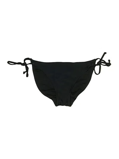 Pre-owned Xhilaration Swimsuit Bottoms In Black