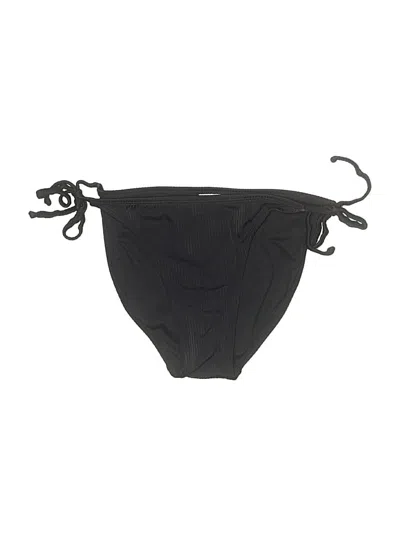 Pre-owned Xhilaration Swimsuit Bottoms In Black