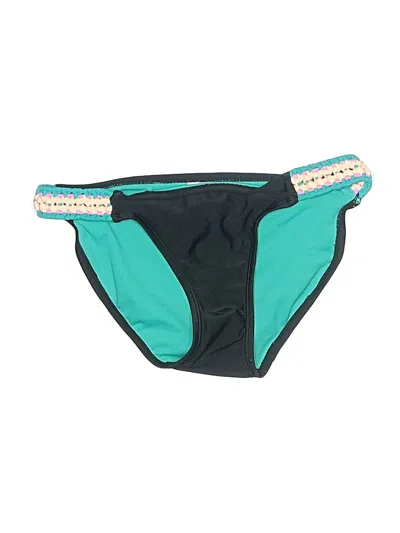 Pre-owned Xhilaration Swimsuit Bottoms In Blue