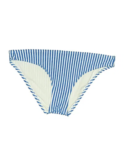Pre-owned Xhilaration Swimsuit Bottoms In Blue