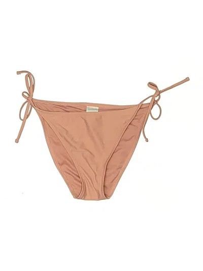 Pre-owned Xhilaration Swimsuit Bottoms In Brown