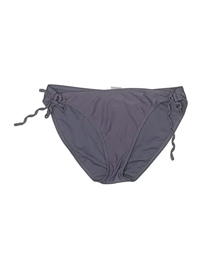 Pre-owned Xhilaration Swimsuit Bottoms In Gray