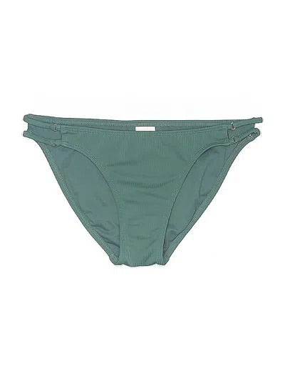 Pre-owned Xhilaration Swimsuit Bottoms In Green