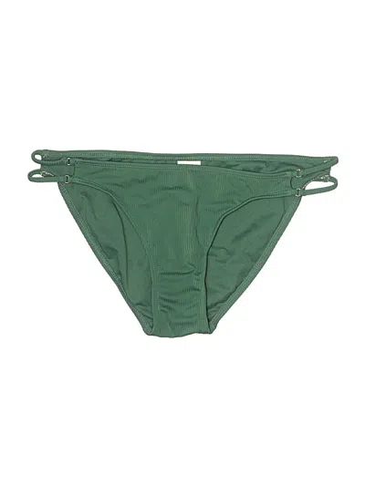Pre-owned Xhilaration Swimsuit Bottoms In Green