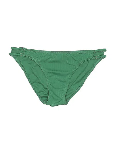 Pre-owned Xhilaration Swimsuit Bottoms In Green