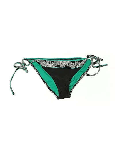Pre-owned Xhilaration Swimsuit Bottoms In Green