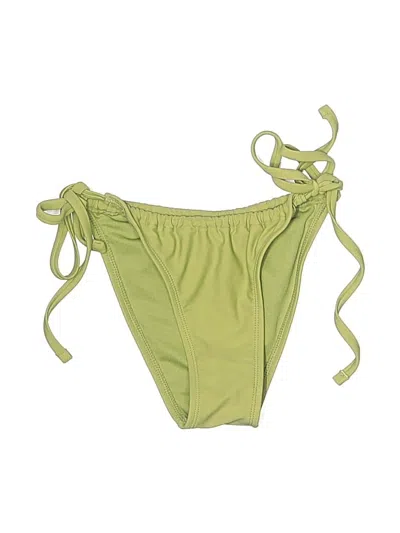 Pre-owned Xhilaration Swimsuit Bottoms In Green