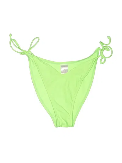Pre-owned Xhilaration Swimsuit Bottoms In Green